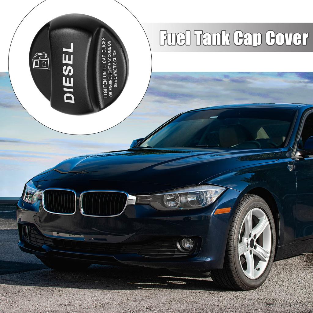uxcell Diesel Fuel Tank Cap Cover Gas Fuel Cap Tank Filler Cover for BM