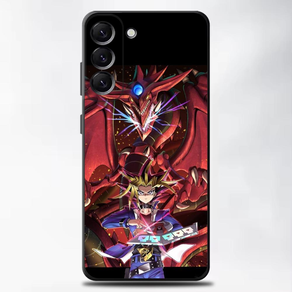Yu-Gi-Oh Anime Phone Case For Samsung Galaxy A13,A21s,A22,A31,A32,A52,A53,A71,A80,Soft Black Shell