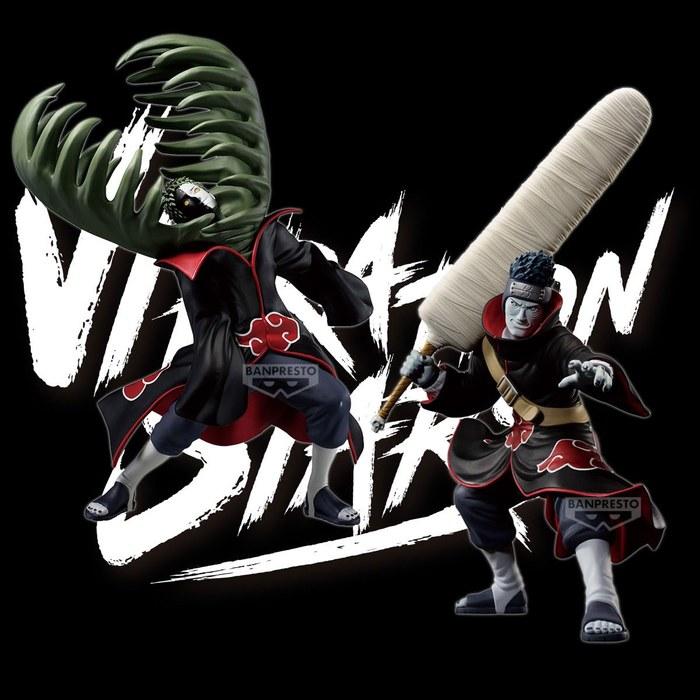[Banpresto] NARUTO - Shippuden - Vibration Stars - Zetsu & Hoshigaki Kisame - (A:Zetsu) Dark 5.9 inch