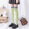 Anime Kimetsu No Yaiba Demon Slayer Women Over Knee Socks Lovely Kanroji Mitsuri Xmas Cosplay Stockings Halloween Christmas
