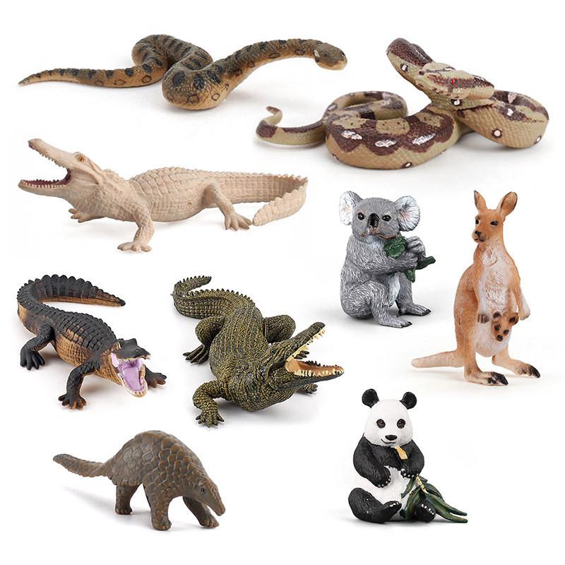 Wildlife Animal Pvc Static Models For Home Decor Gift For Nature Enthusiasts