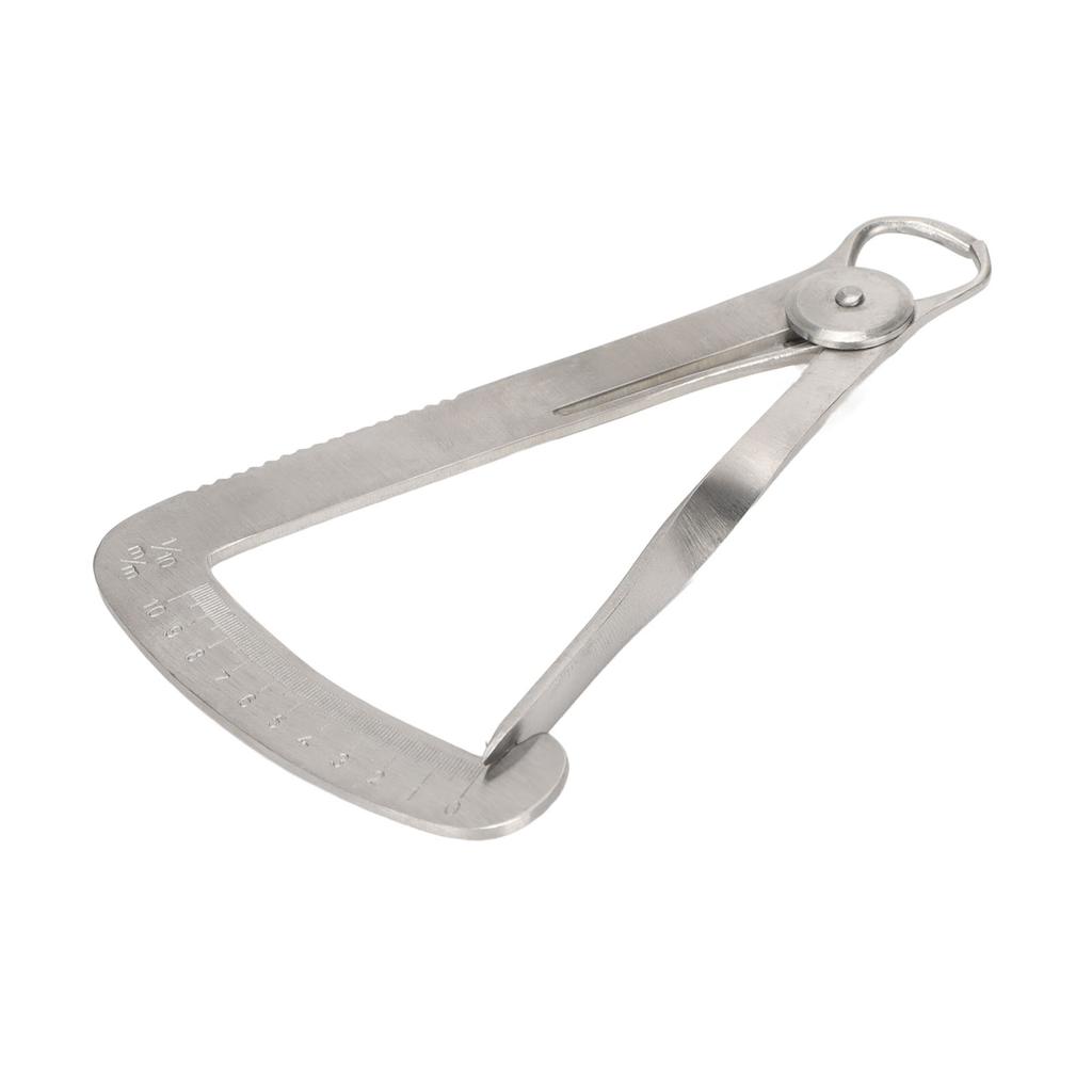 Inner Caliper Ruler Stainless Steel Rustproof Jewelry Stones Measuring Tool 0?10mm Hardware Tool