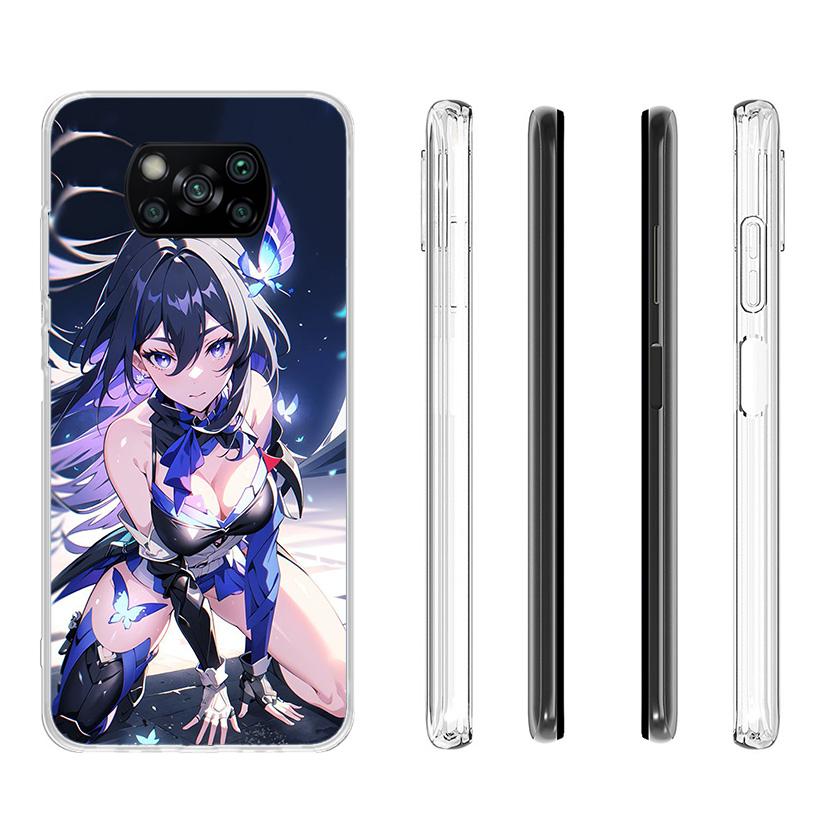Honkai Star Rail Seele Phone Case For Xiaomi Poco X7 X6 X5 Pro F7 Ultra Redmi 15C 15 13 13C 12 12C 10 10A 10C 9 9A 9C 9T Cover P