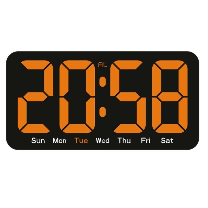 Alarm Clock Digital Clock Night Modes Digital Alarm Clock with Indoor Temperature Desk Clock for Bedroom Living Room