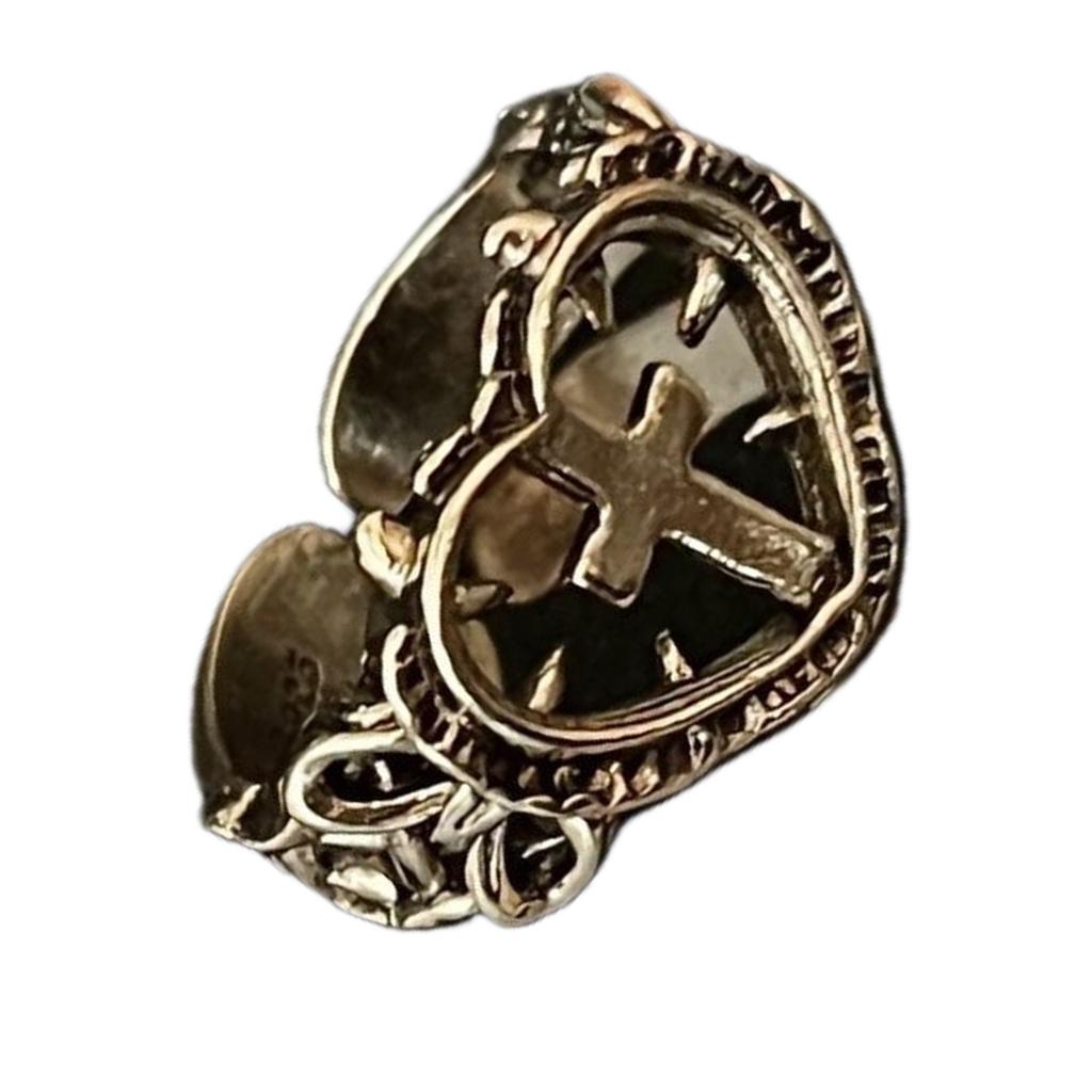 Unique Love Cross Design Ring For Women Adjustable Minimalist Finger Jewelry Elegant Rings Adornment Gift For Her