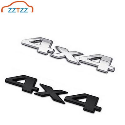 3D 4X4 Emblem Auto Styling Chrom ABS Aufkleber Heck Emblem Abzeichen Heckaufkleber 4X4 Off Road SUV