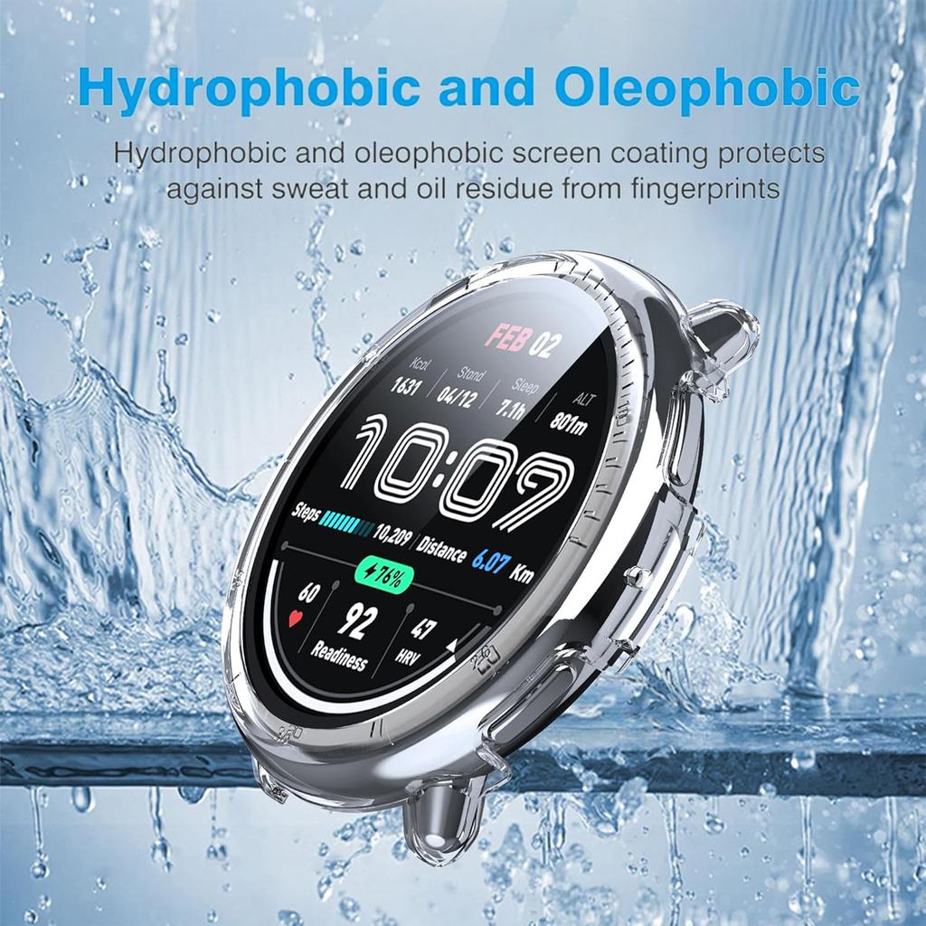 PC Hollow Case For Amazfit Active 2 (A2437) Protector Samrt Watch Strap Bezel Ring Cover Bumper For Huami Amazfit Active2 Shell