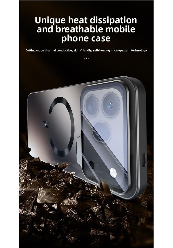 For Huawei Honor 600 Pro Case Hard PC Magnetic Wireless Charging Lens Stand Protective Back Cover Case For Honor 600 Pro Shell