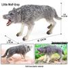 Animal Model Set: Lion, Tiger, Elephant, Panda, Giraffe, Hippo, Rhino, Sheep