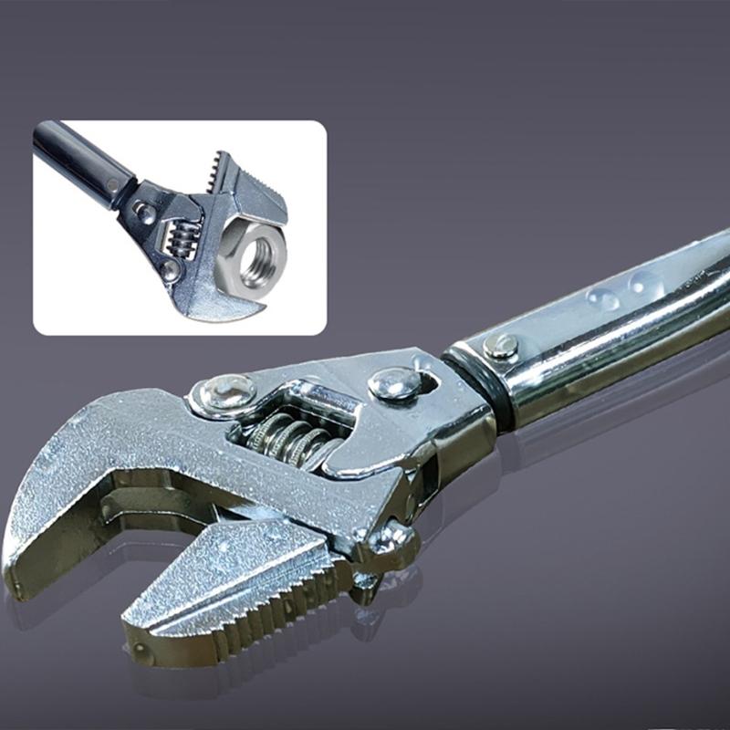 Professioneller Schraubenschlüssel mit austauschbarem Kopf. Langlebige und präzise Schraubenschlüssel. Einstellbares Drehmoment. Handwerkzeug