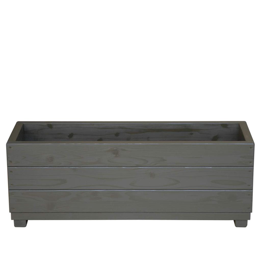 Welcome Wood Large Wooden Planter EPWD90-UB Color Is Amber Brown Outdoor