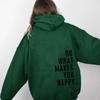European Size Do What Makes You Happy Sports Hooded Sweater