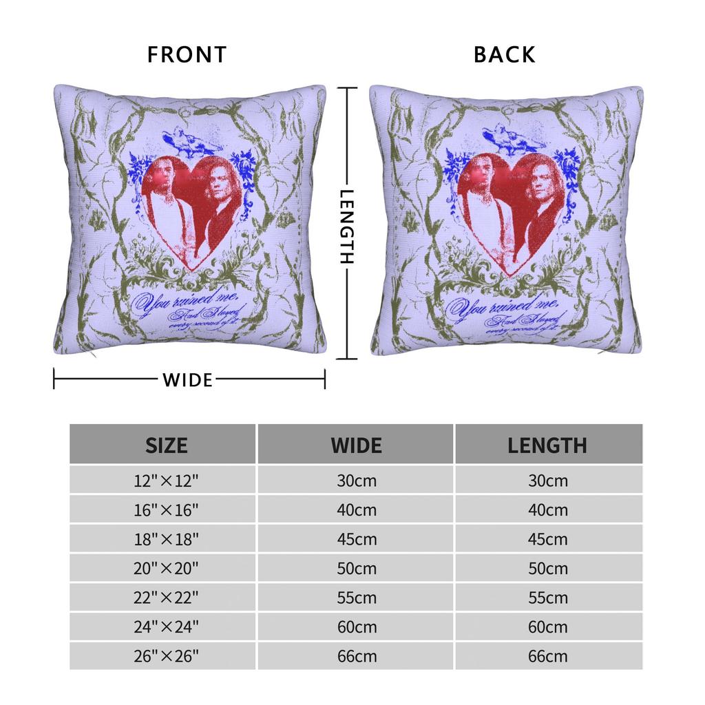 I-Interview With The Vampire IWTV Pillow Case Soft Pillow Cover Morden Cushion Cover For Sofa Home Decoration