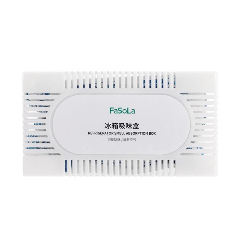 

Дезодоратор с активированным углем для холодильников эффективно адсорбирует запахи и освежает воздух. Это многоразовая дезодорирующая коробка 180g