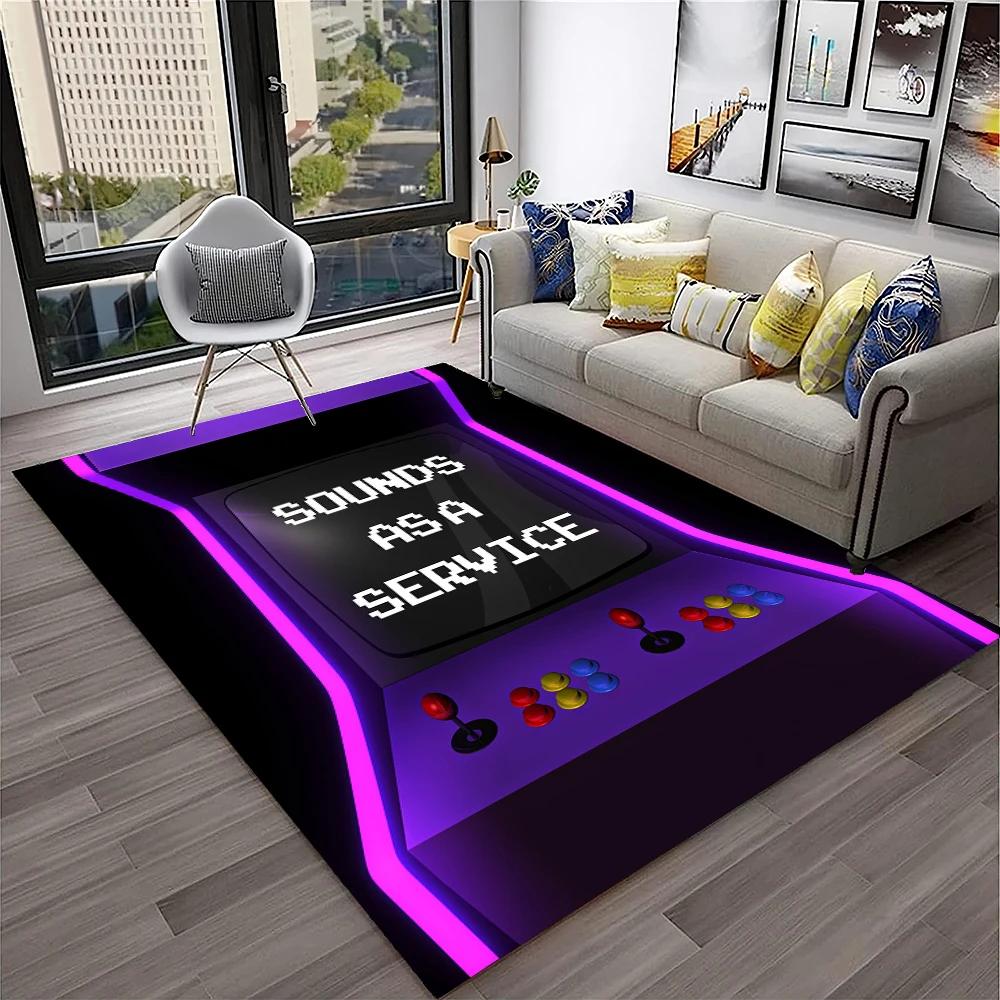 Game Boy GamePad Retro konsola do gier dywan dywan dla domu salon sypialnia Sofa wycieraczka Decor, dywanik dla dzieci antypoślizgowa mata podłogowa