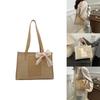 Fashionable Spring Large Tote Bag For Women With Unique Scarf And Soft Texture