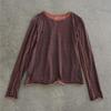 Johnature Women Casual T-Shirts O-Neck Long Sleeve Spring Female T-Shirts