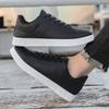 Classic Men Leather Shoes Trendy All-match Platform Casual Shoes Loafers British Leather Sneakers Flats Shoes Male Zapatillas