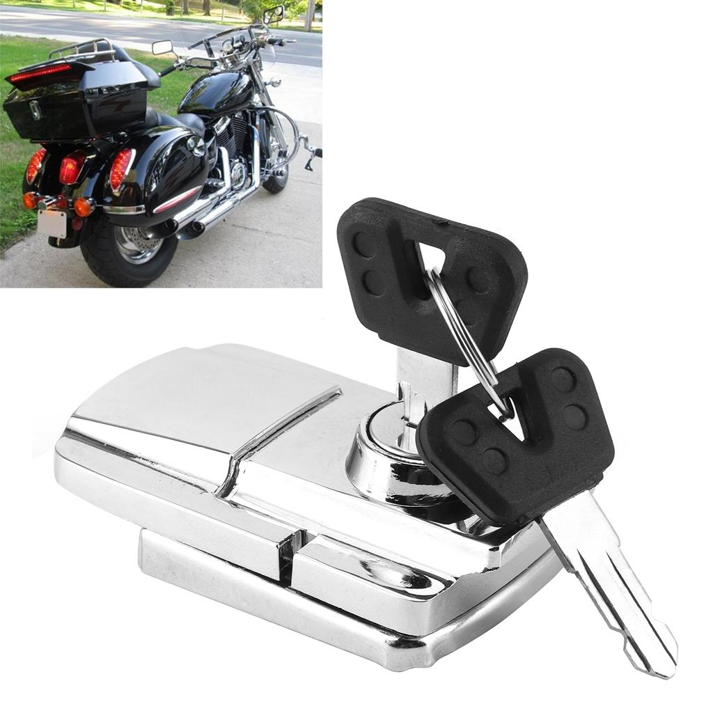 Motorcycle Rear Trunk Lock Anti‑Theft with 2 Keys Modification Accessories Fit for Big Sheep