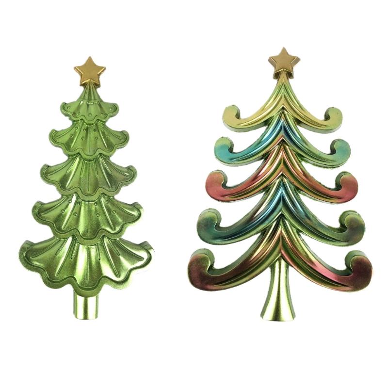 Diy Crystal Drop Glue Aromatherapy Gypsum Abrasive Three-dimensional Christmas Tree Decor Ornament Pendant Silicone Mold