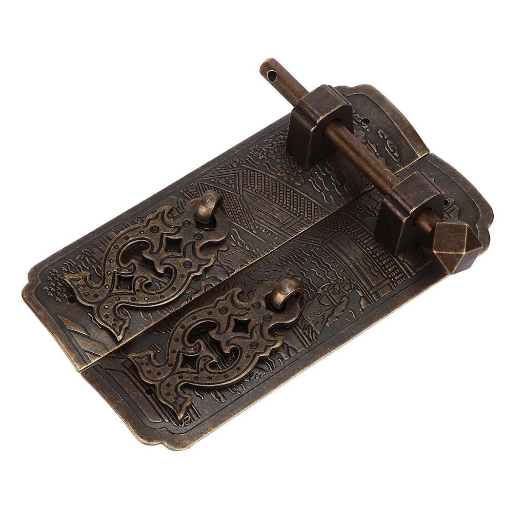 Antike Schubladenanhängergriffe Wunderschön graviertes Messing mit hoher Härte Schubladengriff für Bücherregal
