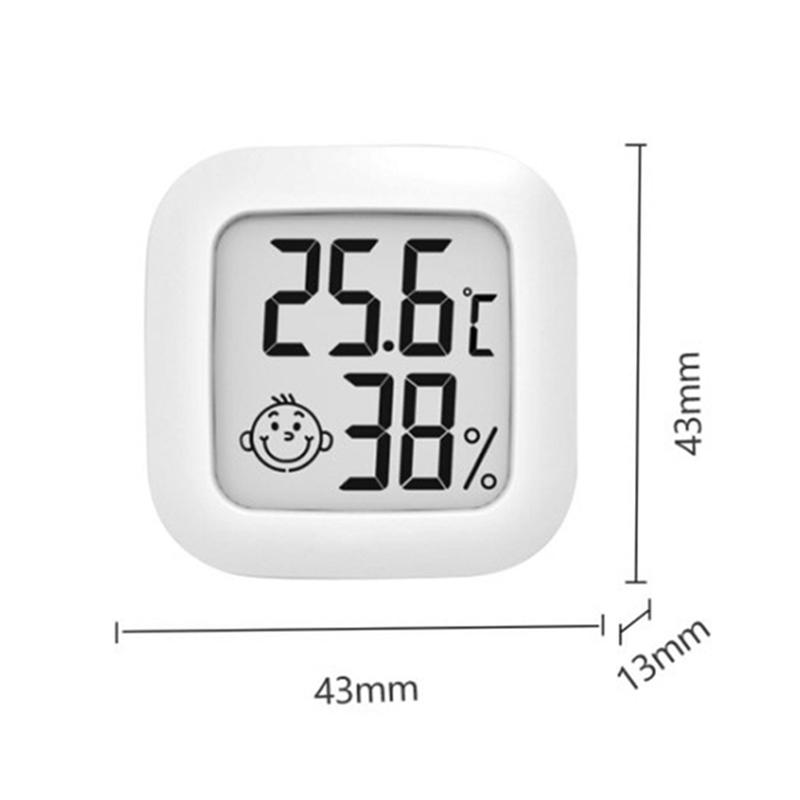 Mini Indoor Thermometer Lcd Digital Hygrometer Gauge Sensor Thermometer