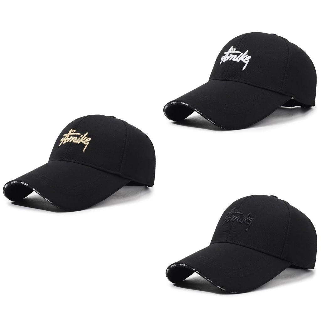 Letter Amike Embroidery Baseball Cap Breathable Outdoor Sports Protection Sun