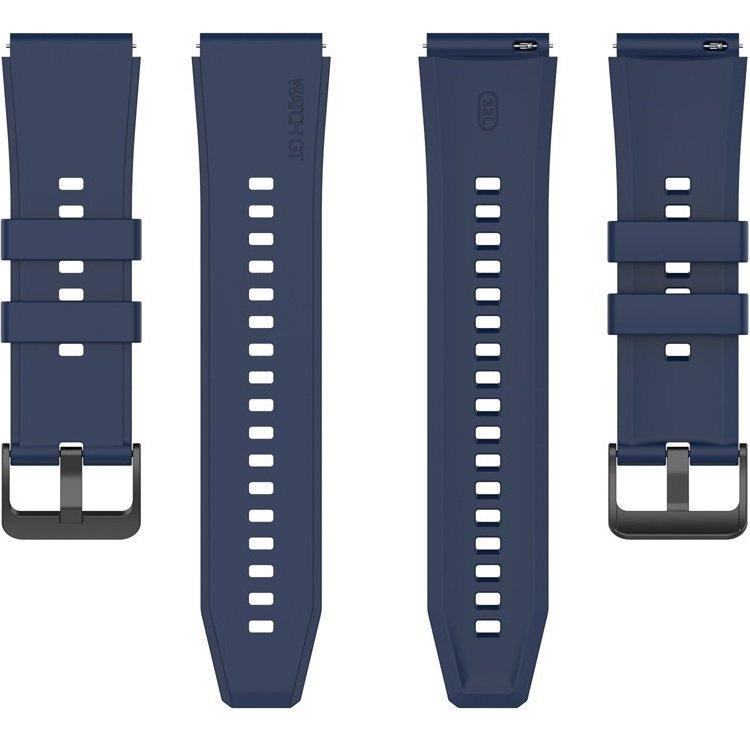 Silicone Strap 22mm Universal, Navy Blue
