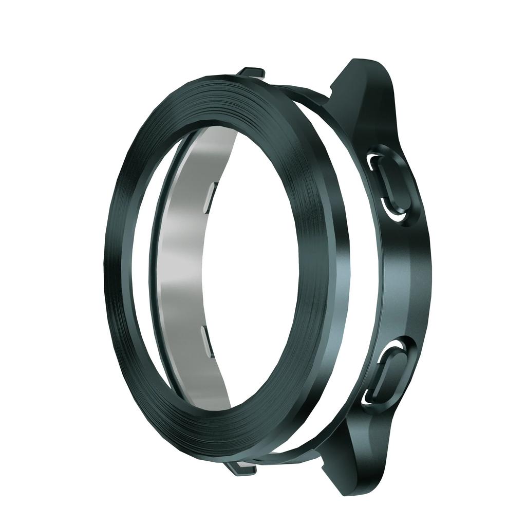 Cover for Xiaomi Mi Watch S3 Case Accessories PC Protector Shell for Mi Watch S3 Electroplated Wire Drawing Hollow Case+bezel