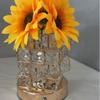 Sunflower Crystal LED Night Light - Rose Design for Bedroom or Desktop Décor, Perfect Birthday Gift