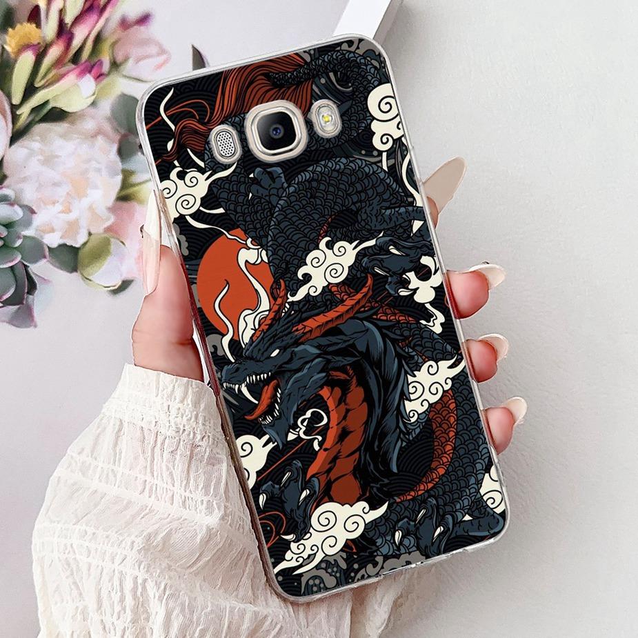 For Samsung Galaxy J5 2016 Case SM-J510F Luxury Fashion Painted Cover Soft Slim Phone Case For Samsung J3 J5 J7 2016 Fundas Bags