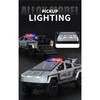 1/24 Tesla Police Cybertruck Off Road Alloy Metal Diecast Model Car Outdoor Collections Classic Trendy Toy Decorations Valentine Kids