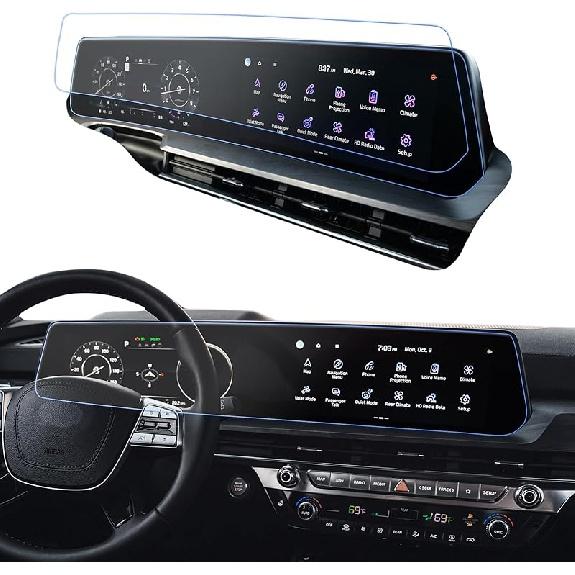 Film de protecție pentru ecranul mașinii potrivit 7 inch 2024 2023 Honda Civic CRV HRV Pilot&;Film de protecție pentru ecran din sticlă securizată pentru navigație GPS Acura Integra