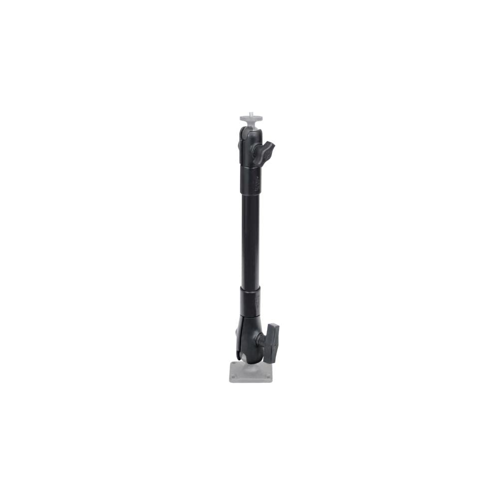 RAM MOUNTS Double Socket 355mm Overall for 1 Black Arm, Length, & 1.5-inch Balls, RAP-CB-201-14U,