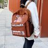 Large Capacity Kids Schoolbag Casual Versatile Female Messenger Bag Cute Travel Rucksack
