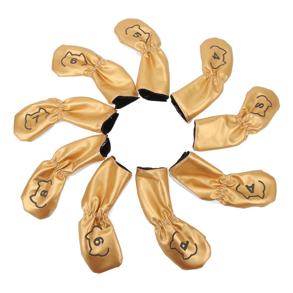 9PCS     Hd Cover PU Waterproof Double Sided Embroidery Protective   Hd Cover for Training