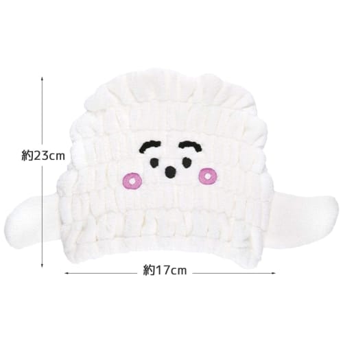 Skater Water Absorbent Quick Drying Animal Towel Cap Shinapushu Height 23 X Width 17cm Toc11-a