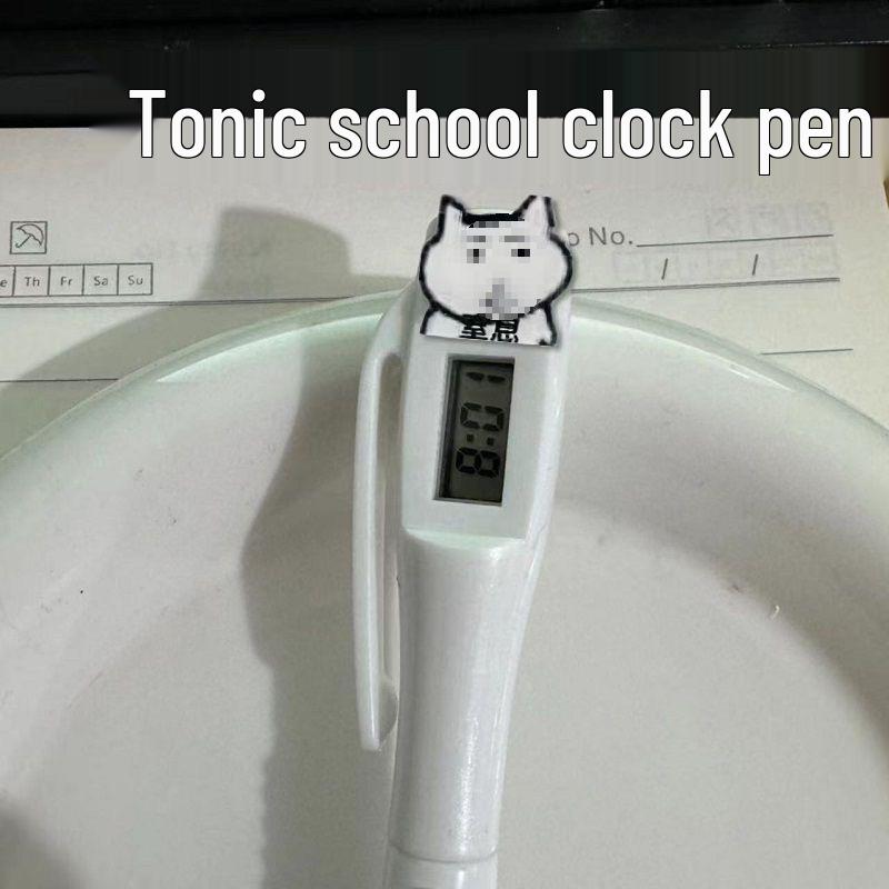 

Electronic Dragon Pattern Novelty Exam Clock Pen 0.5mm