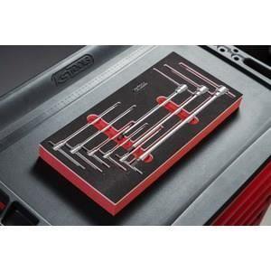 Module - ks tools - 713.5018 - module de clés mâles torx à poignée en t - 9 pièces