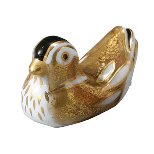 Kyo-yaki, Kiyomizu-yaki, Yoshiyama, Pair of Chopstick Rests, Lovebirds, HHS388