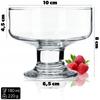 KADAX Pucharki Na Lody Desery Czarki Szklane 6szt Do Deserów Lodów Komplet