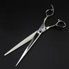 3 packs of 8.0-inch gemstone screws, high-end pet grooming scissors, straight scissors, set, free row comb.