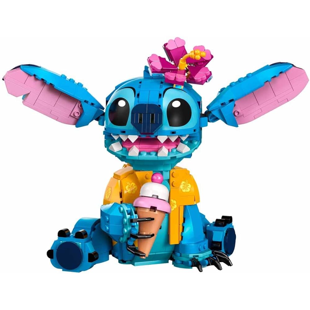 LEGO Disney Stitch Building Set 730 Pieces Toy for Kids Ages 9-11 Block Play
