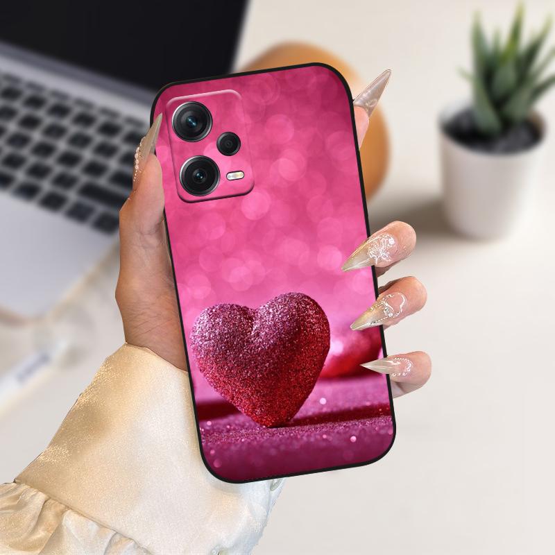 Schutzhülle für Redmi Note 12 Pro 4G 5G, TPU-Silikon-Handyhülle für Redmi Note 12 Pro+, weiche Schutzhülle für Redmi Note 12 Pro Plus