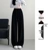 2024 Autumn Women's Off-White American-Style Wide-Leg Cuffed Joggers