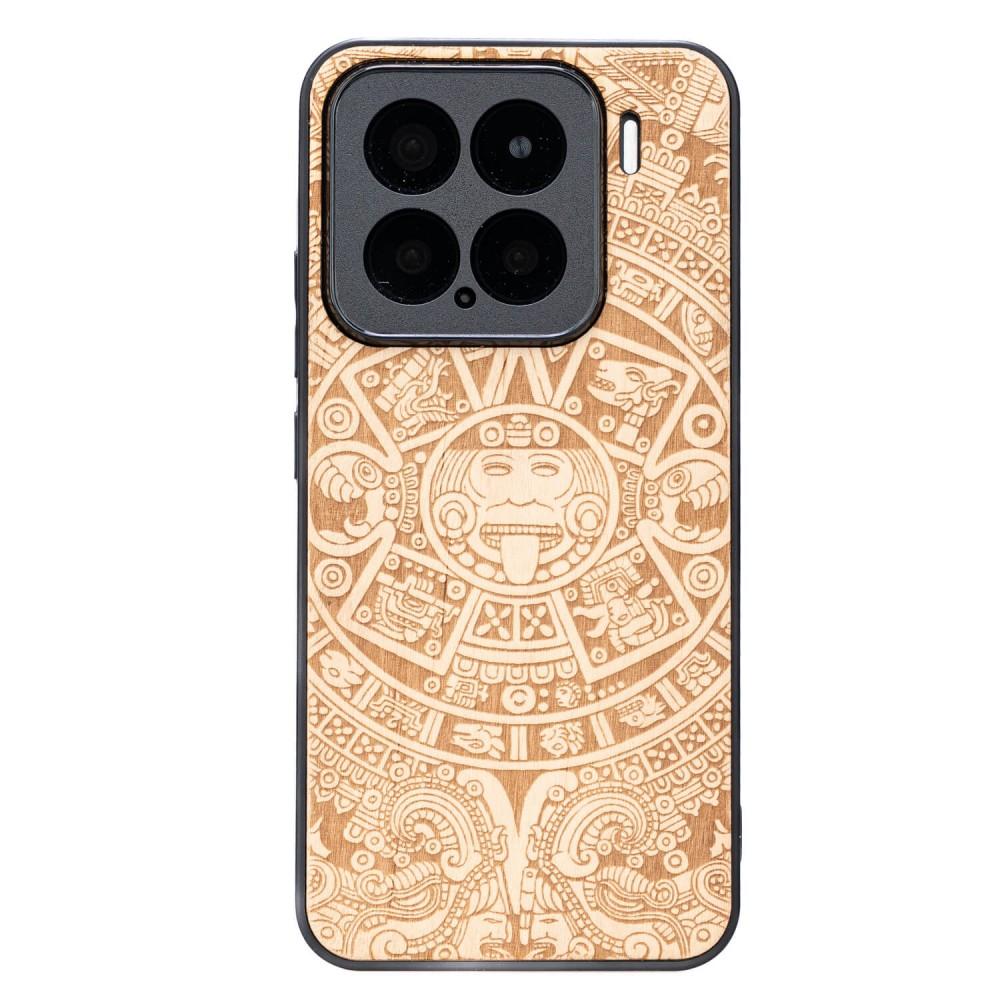 Bewood Wooden Case for Xiaomi 15 Aztec Calendar Aniegre