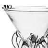 Beverage Serving Glass Octopus Shaped Cocktail Unique Stemmed Goblet for Wine Juice Creative Highball Cup Party Home Bar