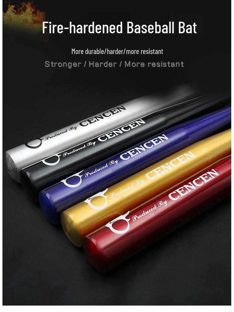 CenCen High-Temperature Quenching Aluminum Alloy Baseball Bat with Dust-Free Baking Paint