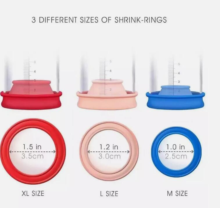 Penis Pump Enlargement Vacuum Pump with Metal Volve Rubber Sleeve Penis Extender Enlarger Enhance Erotic Sex Toy Product for Men