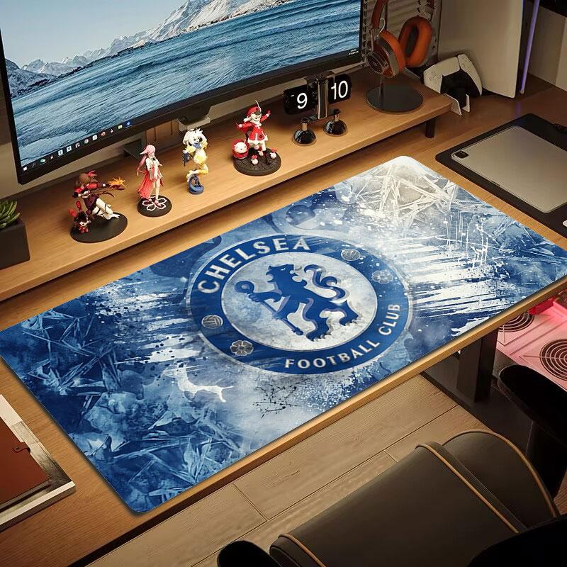 Chelsea F Large Size Mouse Pad Large Gaming Table Cushion Non-slip Laptop Tablet Big Mousepad XXL Mat Mini PC Playmat With Lock edge